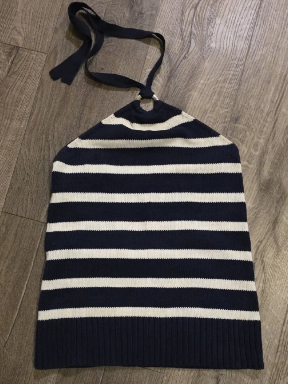 LOFT Striped Halter Top